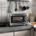 Art.OUT0100 Fornetto Elettrico 30L 1600W con 3 Funzioni di Cottura Argento - MARKET PRIME SHOP