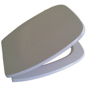 Copriwater Legno Poliestere Serie Emilia Bianco