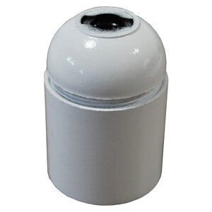 ART. CAP92517 PORTALAMPADA BIANCO E27 50PZ