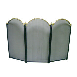 ART. CAP509963 C PARASCINTILLE 3 PANNELLI 98,5X1,5X61 P/CAMINO ORO - MARKET PRIME SHOP