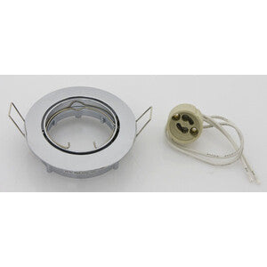 Faretto da Incasso Orientabile GU10 LED Cromo