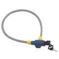 Laccio Antifurto per Bici Cavo Acciaio 10mm x 65cm con Chiave