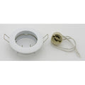 ART. CAP83833 FARETTO INCASSO ORIENTAB P/LED GU10 BIANCO 10PZ