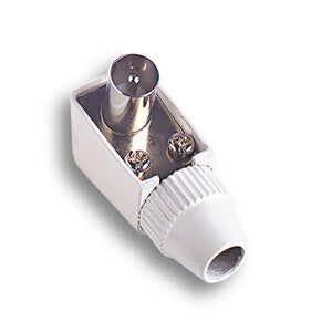 Spina Coassiale a Squadra 90° per TV Max 7 mm Confezione 10 pz