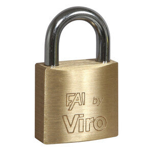 ART. CAP36631 VIRO 553 LUCCHETTO FAI ARCO 30MM OTTONE 12PZ