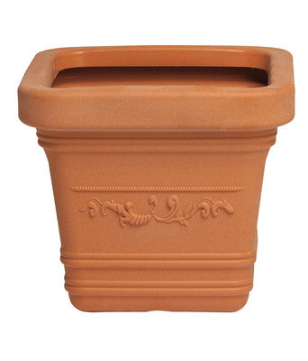 Vaso Festonato Prestige 40x40x35cm 33L Effetto Terracotta