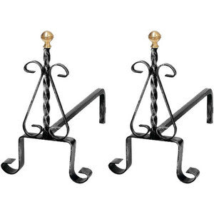 ART. CAP2613 COPPIA ALARI TORCIGLIONE 1093/40