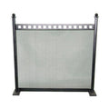 ART. CAP509959 C PARASCINTILLE A PANNELLO 63,5X61,5 P/CAMINO NERO