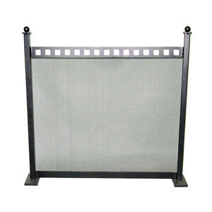 ART. CAP509959 C PARASCINTILLE A PANNELLO 63,5X61,5 P/CAMINO NERO