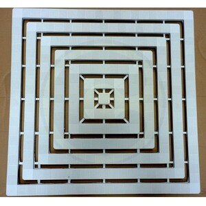 ART. CAP27889 PEDANA DOCCIA IN PLASTICA 60X60 CM*