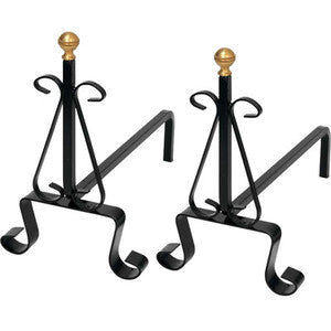 ART. CAP2606 COPPIA ALARI PESANTI 1080/40