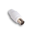 ART. CAP5778 SPINA COASSIALE DIRITTA P/TV MAX 7 MM 10PZ