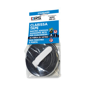 Nastro Rete per Zanzariera Clarissa 5 m - Nero
