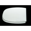 Copriwater in Legno Lusso Square Bianco